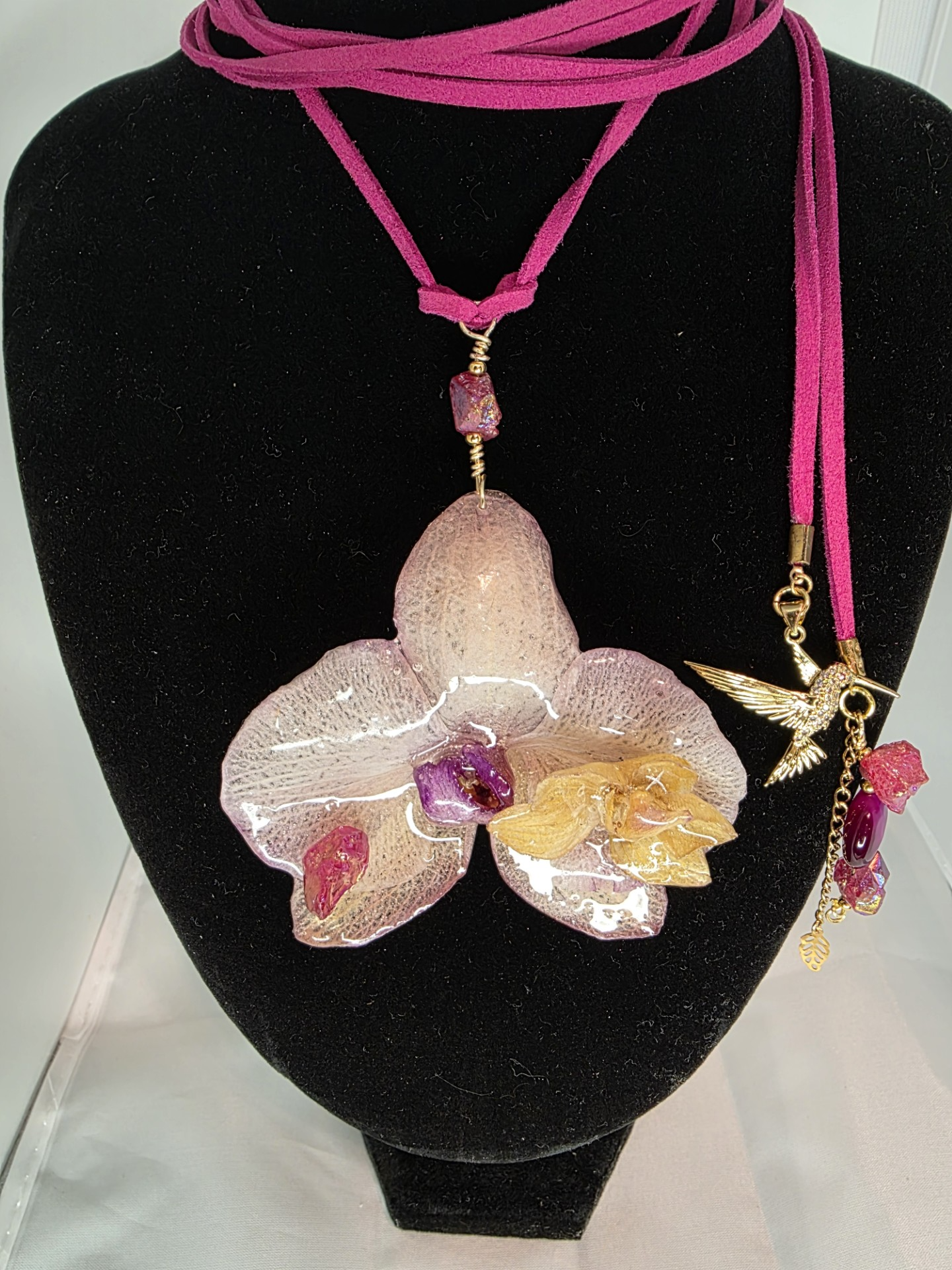 Phalaenopsis Rosada Cuarzo y Picaflor