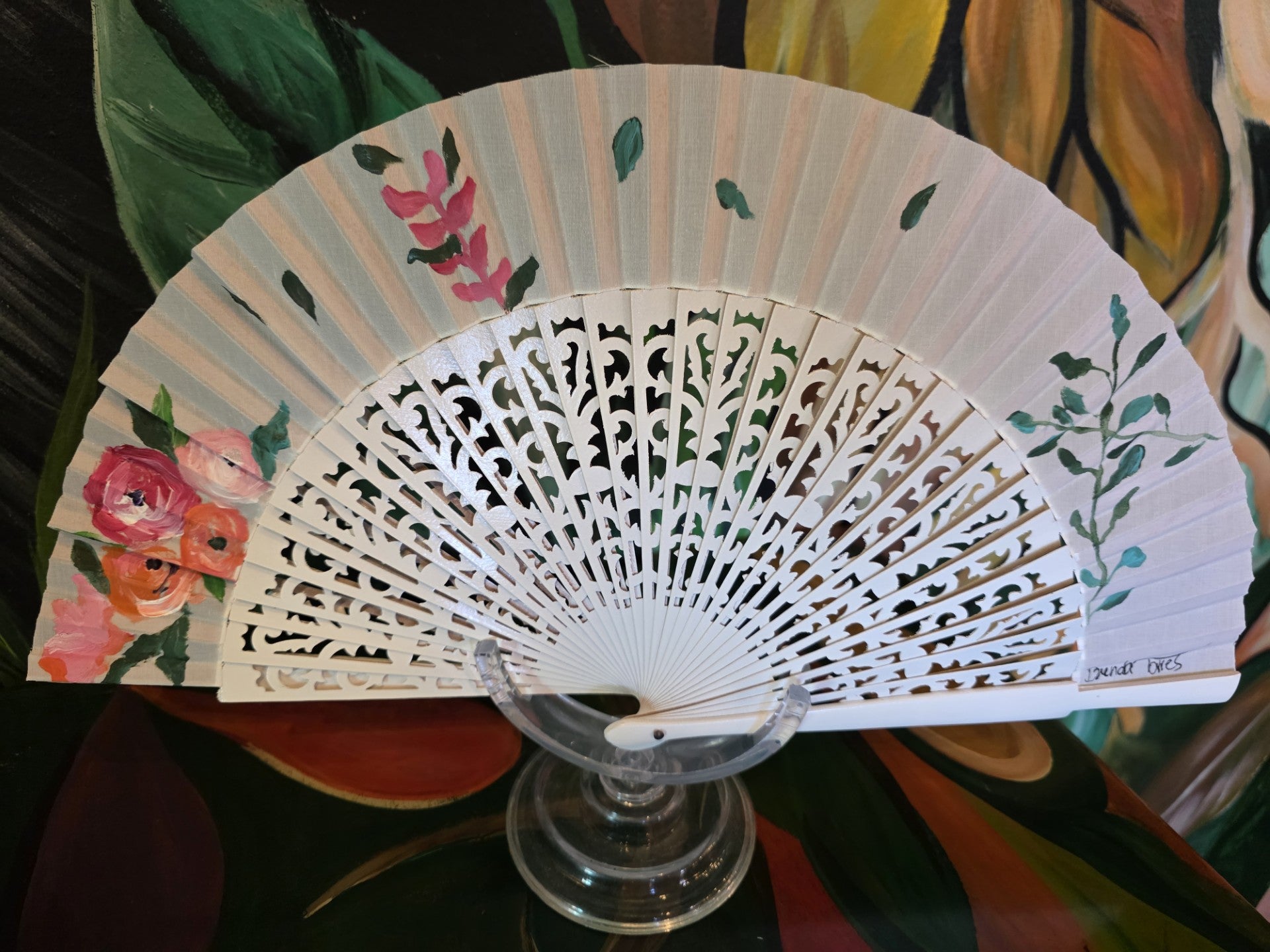 Abanicos Madera Solida